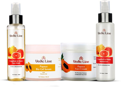 Vedic Line Oily Skin Rescue Kit(4 Items in the set)