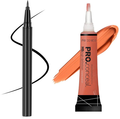 SEUNG MAKEUP COMBO BLACK SKETCH EYELINER WITH PRO CONCEALER(2 Items in the set)