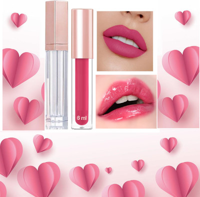 ADJD Lipstick matte finsih & Moisturizing Plumping Lip Gloss(2 Items in the set)