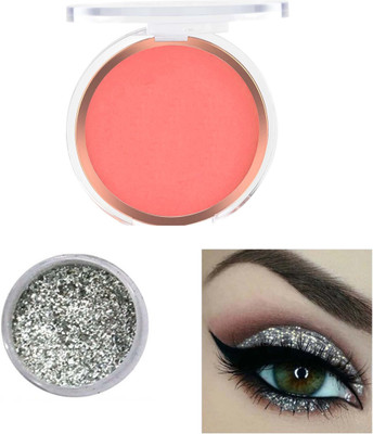Latixmat Eye Shadow Glitter Powder Eye Sparkle with blusher(2 Items in the set)