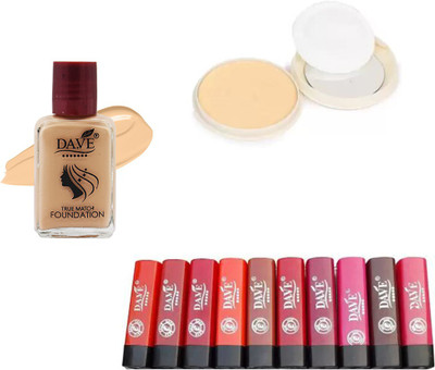 DA.VE Compact+Foundation+Lipstik(3 Items in the set)
