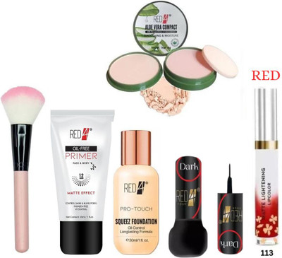 RED4 R4 makeup combo pack of 6(6 Items in the set)