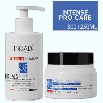 PRO ADS Intense Pro Combo Shampoo 300 ml,Conditioner Mask 250 ml Elite_fej(2 Items in the set)
