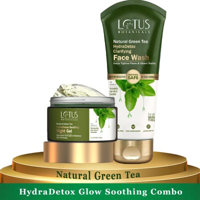 Lotus Botanicals Natural Green Tea Glow Soothing Combo(2 Items in the set)