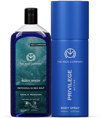 THE MAN COMPANY 150ml & Body Wash for Deep Moisturization 200ml | Combo for Men(2 Items in the set)