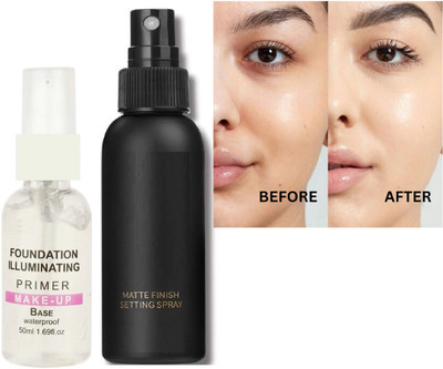 GABBU Combo of Makeup primer with Fixer Primer(2 Items in the set)