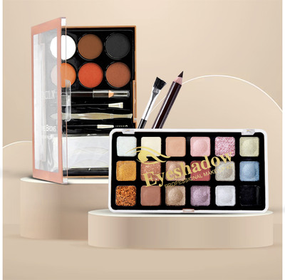 adbeni Glamour Gaze Duo, Eyebrow Palette & Eye-shadow With Bundle(2 Items in the set)