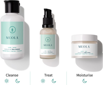 Meola Daily Night Routine Skincare Combo(3 Items in the set)