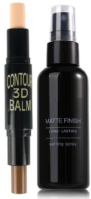 tanvi27 Makeup face setting spray fixer and face contour concealer stick(2 Items in the set)