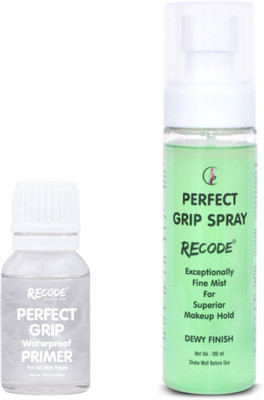 recode Perfect Grip Primer (12 ML) And Spray (100 ML) Combo(2 Items in the set)