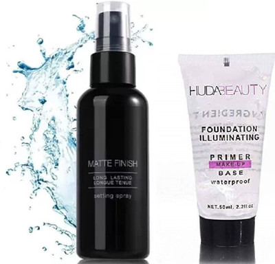 Yuency Makeup Face Primer With The Matte Makeup Fixe(2 Items in the set)