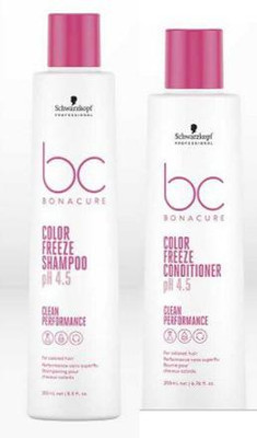 Schwarzkopf Professional Bc Bonacure Color Freeze Shampoo and Conditioner Combo Set(2 Items in the set)