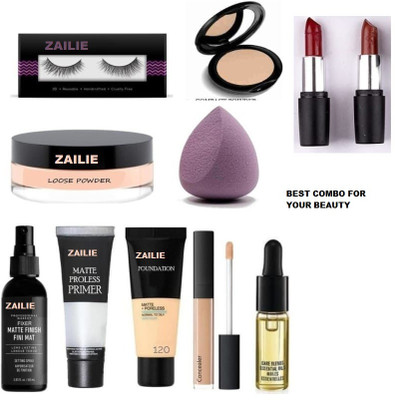 Zailie 3bse-elsh-serum-2balm-lspwdr-compct-puf-conclr(11 Items in the set)