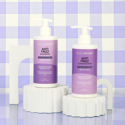 SOUL BOUND Anti Frizz Shampoo And Anti Frizz Conditioner, Frizz Free And Smooth Hair(2 Items in the set)
