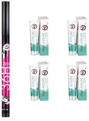 Ressure 36h Eyeliner With Dent Assure 4 Neem Paste(5 Items in the set)