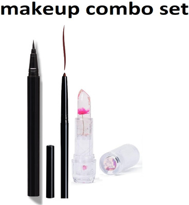 nn bestt lip balm best eye liner and kajal brown pack of 3(3 Items in the set)