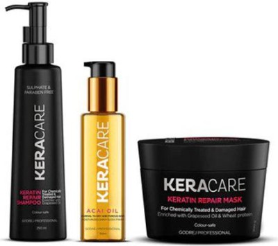 Godrej Professional Keracare Repair Combo with Acai Oil  (3 Items in the set)