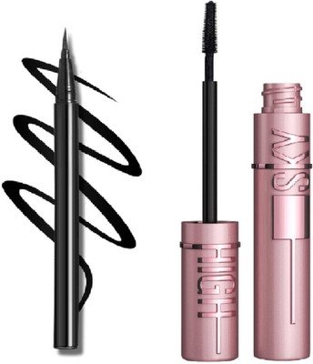 nn super perfect new matte eyeliner with mascara easy to use perfect pack of 2(2 Items in the set)