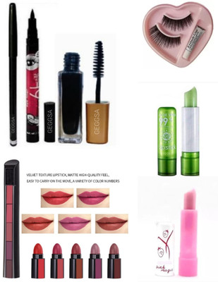 Geggsa Makeup Combo Kit For Girls And Women(12 Items in the set)