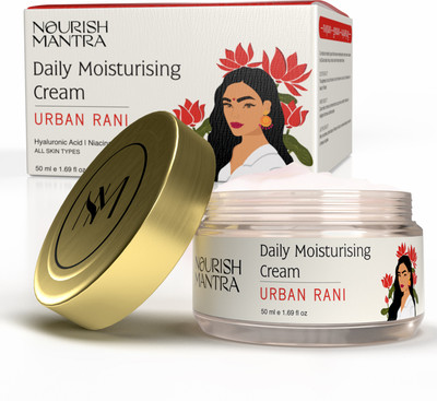 Nourish Mantra Urban Rani Daily Moisturizing Cream For Nourishing & Hydrated Skin(50 ml)