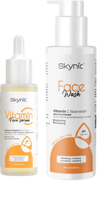 Skynic Advance Vitamin C Serum with Brightening skin Face Wash(2 Items in the set)