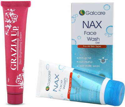 GRAZIA UP Skin Brightening With Nax Face Wash Gel(2 Items in the set)