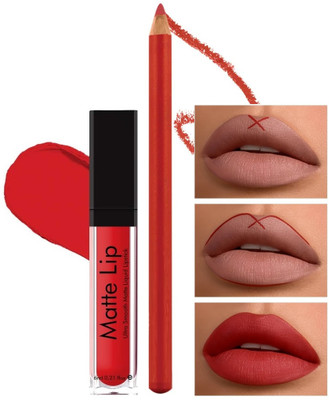 Libline Waterproof Long Lasting Lip Liner and Lipstick(2 Items in the set)