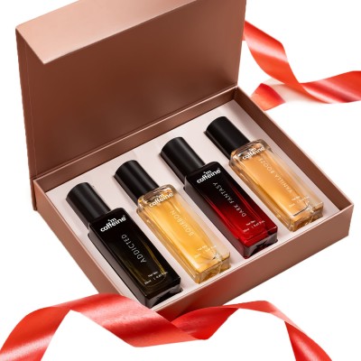 mCaffeine The Addiction Collection Perfume Gift kit(4 Items in the set)