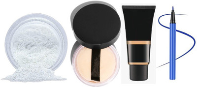 BLUEMERMAID PERFECT LOOK MAKEUP SET WITH NATURAL LOOK & MATTE FINISH(4 Items in the set)