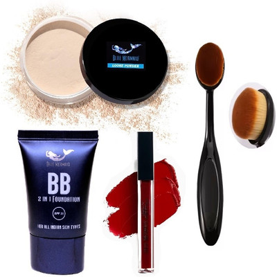 BLUEMERMAID Best Quality new makeup combo for long lasting makeup(4 Items in the set)