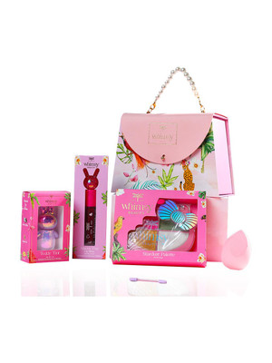 Whimsy Beauty Blush & Glow Beauty Kit | Safe Beauty Set for Girls & Teens(4 Items in the set)