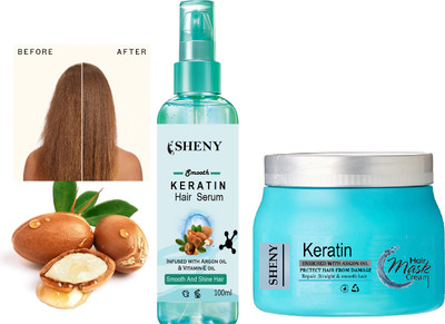 Sheny Spa - For Deep Nourishment and hair serum(2 Items in the set)