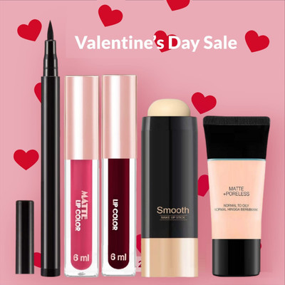 MYEONG Makeup Special Day Combo Pack for Valentine Day(5 Items in the set)