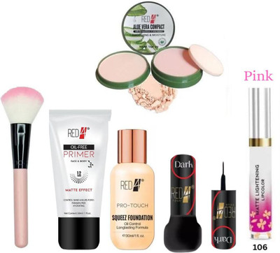 RED4 R4 (R-36) makeup combo pack of 6(6 Items in the set)