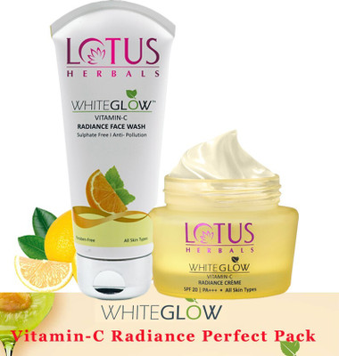 LOTUS HERBALS Vitamin-C Gold Radiance Perfect Pack(2 Items in the set)