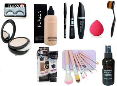 FLIPZON Makeup Cosmetics combo kit set of 11 item in set(11 Items in the set)