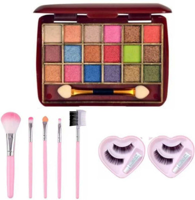 toroka EYE SHADOW MAKEUP BRUSH EYELASH(9 Items in the set)