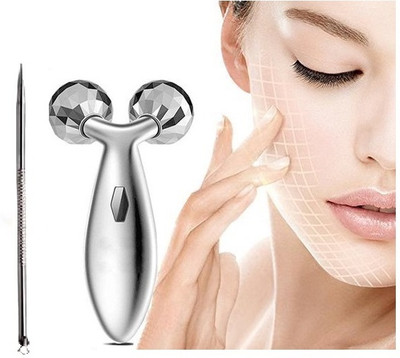 YAWI 3D Roller Face Body Massager with pin(2 Items in the set)