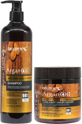DELOFIL PROFESSIONAL Keratin Shampoo & ArgaArgan Shampoo & Argan Creamy Hair Mask (500ml-1000ml) Combon Creamy Hair Mask (500ml+1000ml) Combo(2 Items in the set) DELOFIL PROFESSIONAL Keratin Shampoo & ArgaArgan Shampoo & Argan Creamy Hair Mask (500ml-1000ml) Combon Creamy Hair Mask (500ml+1000ml) Combo(2 Items in the set)