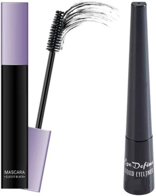 GABBU Super Single Stroke Black Gel Base Eyeliner Gel Base Long Lasting Mascara(2 Items in the set)