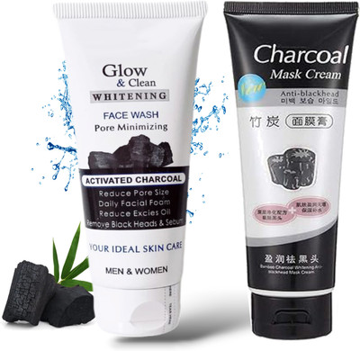 JIVOQ Getgal Glow & Clean Whitening|Pore Minimizing,(2 Items in the set)