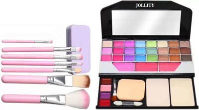 Ashav Huda Perfect Beauty 6155 Make Up Kit & Make Up Brushes Set(8 Items in the set)
