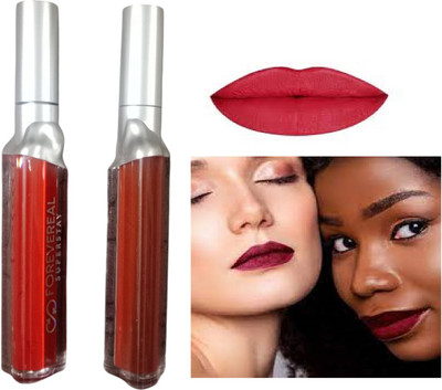 Luipui beautiful red and maroon color lipstick pack of 1(1 Items in the set)