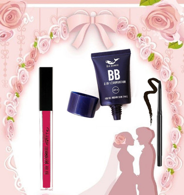 BLUEMERMAID WATERPROOF MAKEUP KIT COMBO KIT(3 Items in the set)