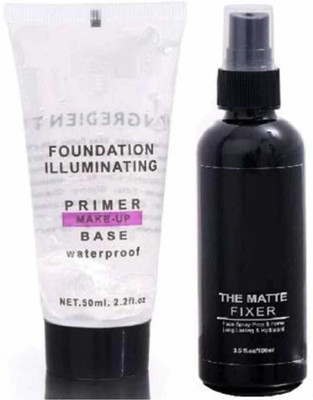 mkldsrh the makeup fixer spray and primer(2 Items in the set)