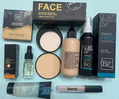 ravuk 6Pc Makeup Combo Kit Primer(6 Items in the set)