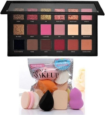 Ashyra Eyeshadow Palette 18 Color Makeup Palette(2 Items in the set)