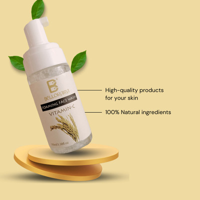 BELLOKAIRA Vitamin C Foaming  For Brighten Skin Face Wash(100 ml)