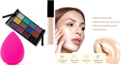 NADJA MAKEUP SET MATTE LOOK MAKEUP WITH NATURAL LOOK(3 Items in the set)