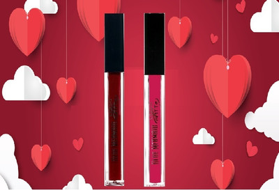 BLUEMERMAID WATERPROOF MULTICOLOR MATTE LIQUID LIPSTICK HIGH PIGMENT FORMULA(2 Items in the set)